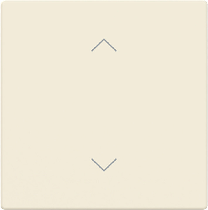 ABB Busch-Jaeger Trevion CPL V 1V wip omhoog/omlaag symbool F/S -ivoor platform 63