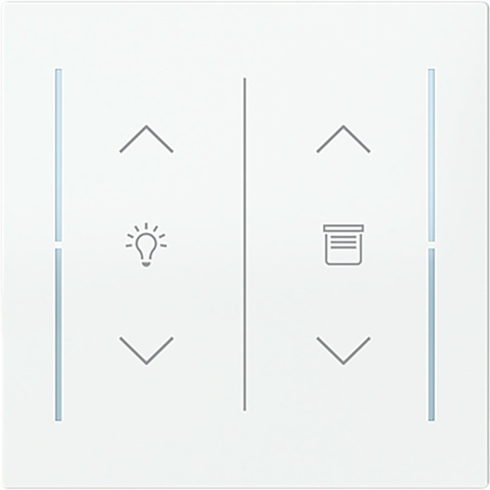 ABB Busch-Jaeger Trevion CPL V 2V wip dim/jaloezie symbool art-wit