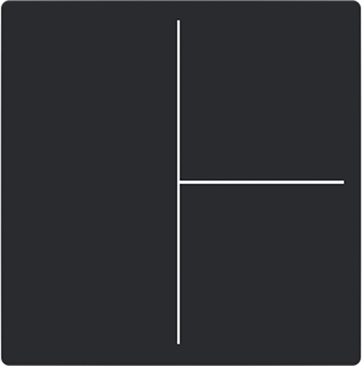 ABB Busch-Jaeger Trevion CPL V keypad 3V F/S -matzwart platform 63