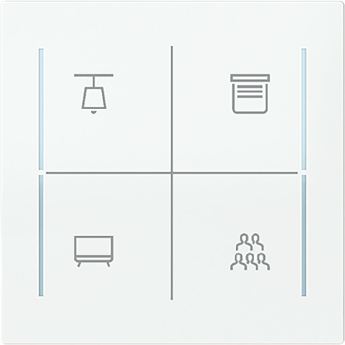 ABB Busch-Jaeger Trevion CPL V keypad art-glanzend klantspecifiek te configureren voor art line