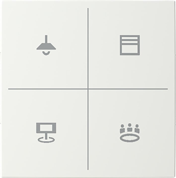 ABB Busch-Jaeger Trevion CPL V keypad B-glanzend klantspecifiek te configureren voor balance-si