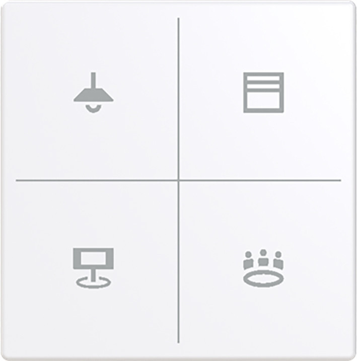 ABB Busch-Jaeger Trevion CPL V keypad F/S -glanzend klantspecifiek te configureren voor future