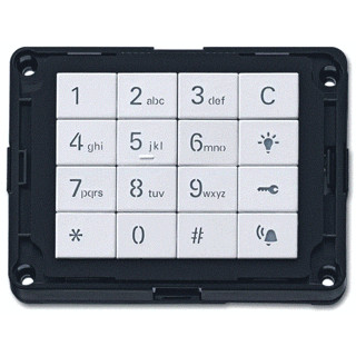 Abb Busch-jaeger welcome keypad module wit