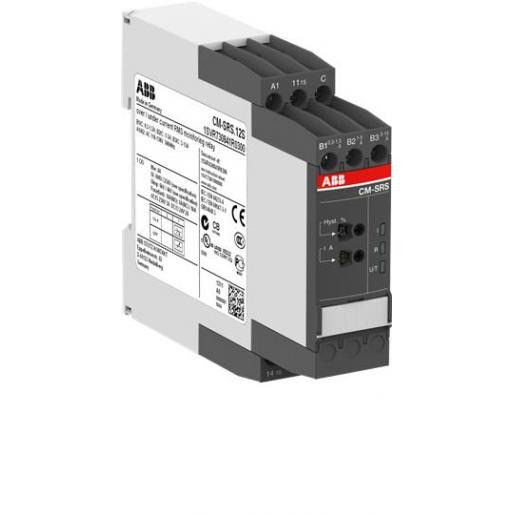 Abb CM-SRS.12S stroom bewakingrelais 1C/O,B-C=0.3-15a RMS 110-130vac met
