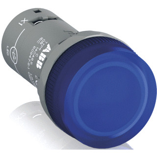 Abb Compact signaallamp blauw incl. led 220 V DC