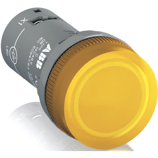 Abb Compact signaallamp geel incl. led 110-130 V DC