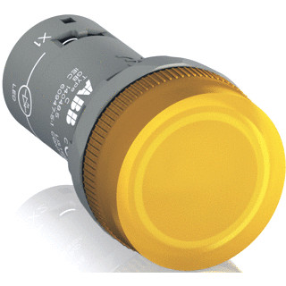 Abb Compact signaallamp geel incl led 12 V DC