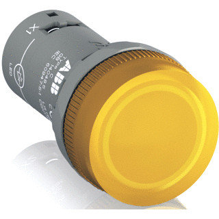 Abb Compact signaallamp geel incl. led 220 V DC