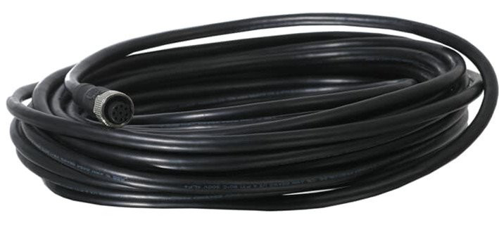 ABB Componenten Jokab 10 M afgeschermde kabel 8x0,34MM2 met rechte M12 connector, female