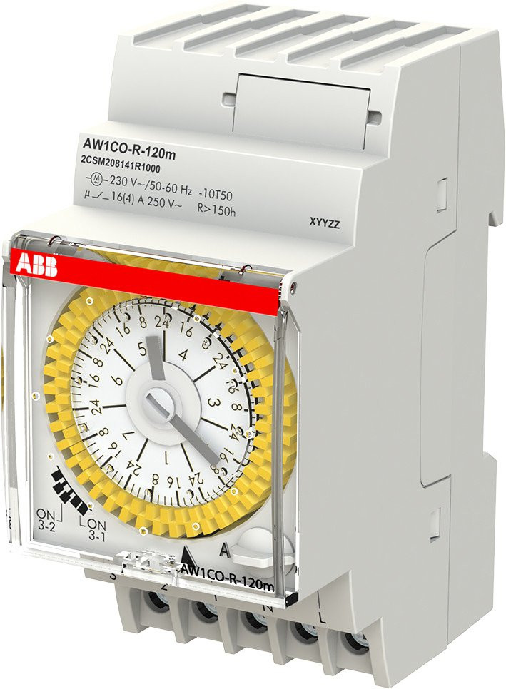 Abb Analoge timer wekelijks 1 kanaal 1 W met gangreserve