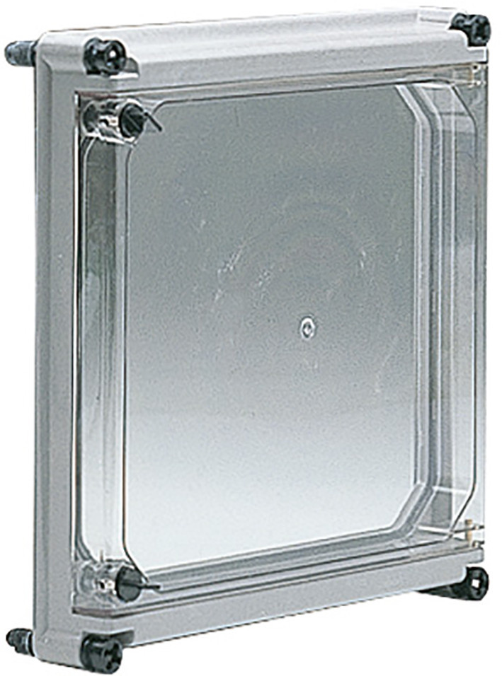ABB Componenten APO Apo 51 klapdeksel (transparant) ral7035
