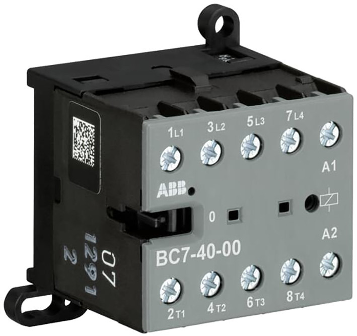 ABB Componenten Magneetschakelaar / B mini Mini Magneetsch. 5,5KW 400vac 4polig spoelcode (0..4) geen hulpcontact