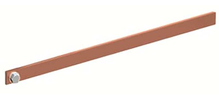 ABB Componenten CombiLine N Cu Rails, 2-veldbreedte, 20x5mm V2,a1