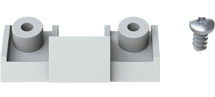 ABB Componenten CombiLine N Montagebeugel T.B.V. fixeren scheidingsschotten. set Á 2 ST.