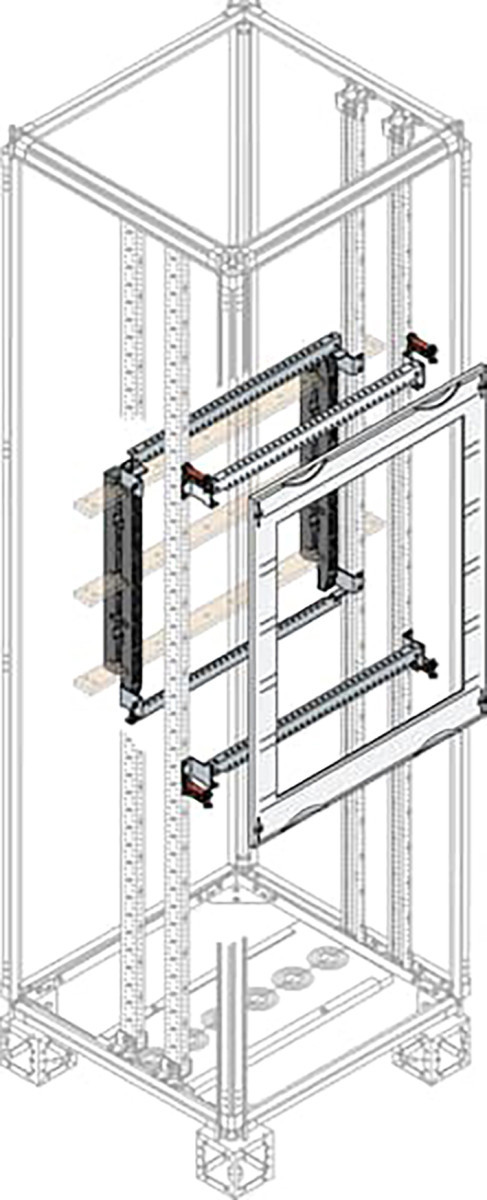 ABB Componenten CombiLine N Montagekit Voor slimline cassette 2