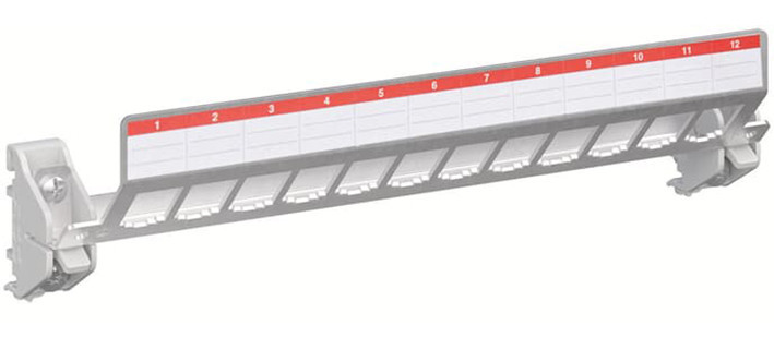 ABB Componenten ComfortLine Patchpanel 12X