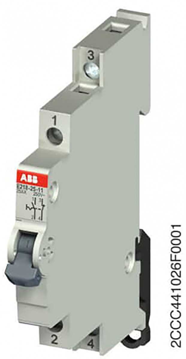 ABB Componenten System pro M compact Controleschakelaar 25a, 1M+1V