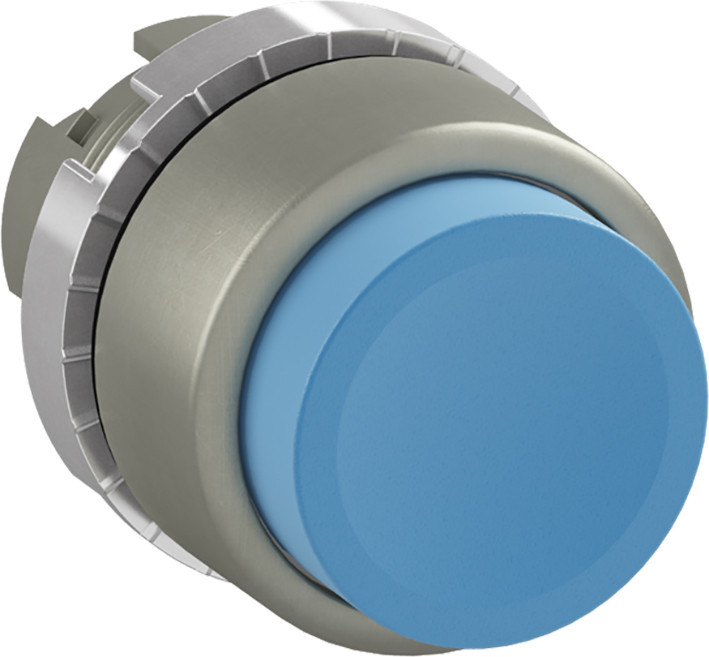 ABB Componenten Drukknoppen / P9M Verhoogde Drukknop terugverend blauw