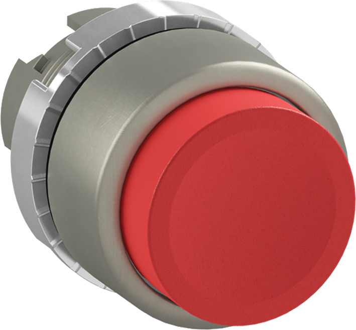 ABB Componenten Drukknoppen / P9M Verhoogde Drukknop terugverend rood
