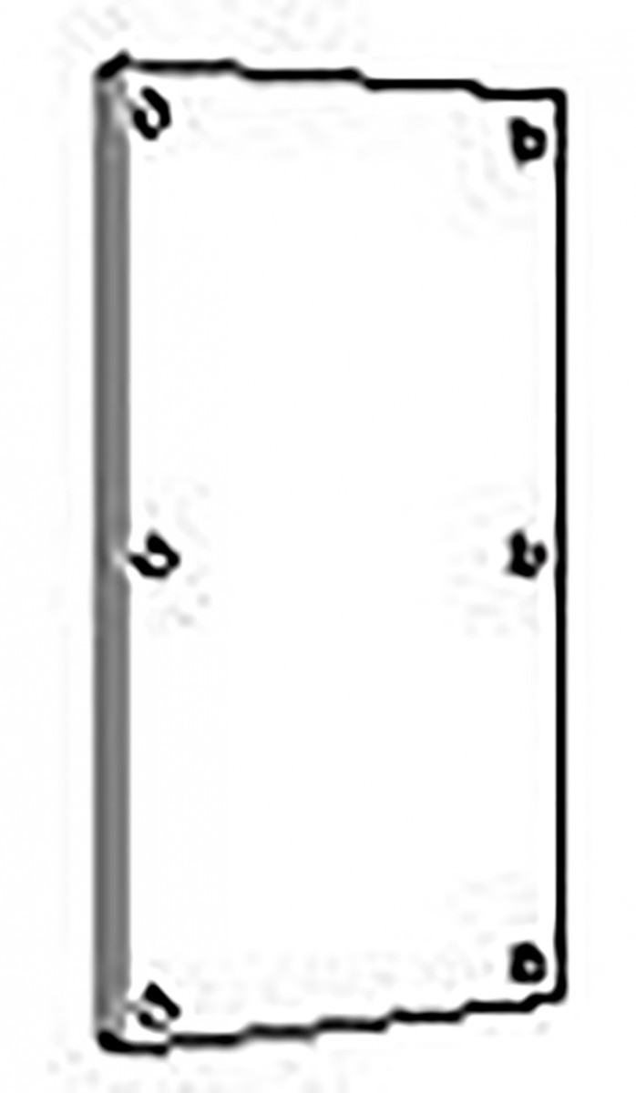 ABB Componenten EH PEDESTAL Eh2-C+D montageplaat