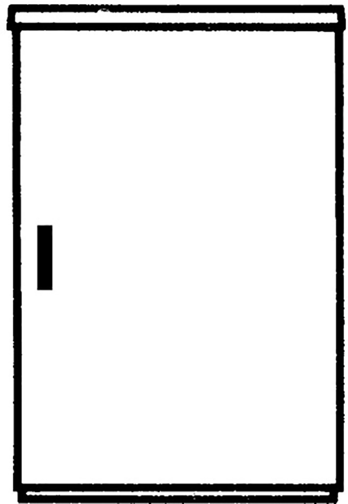 ABB Componenten EH PEDESTAL Eh3 Voetpadkast din00 F 875x470x320