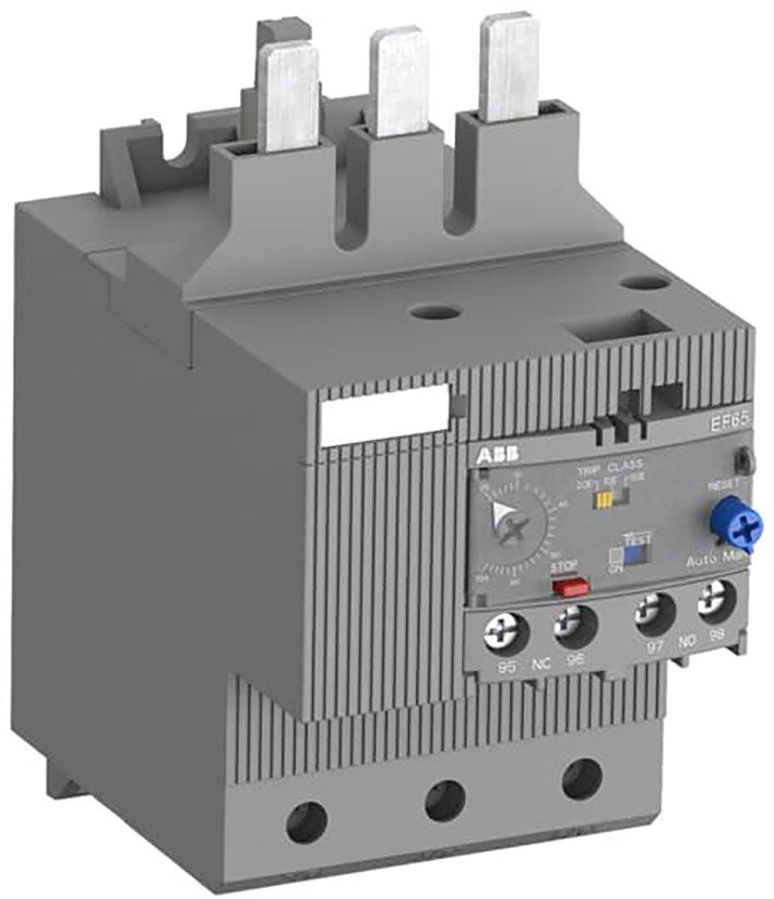 ABB Componenten Thermische beveiliging Electronisch Overbelasting relais instelbaar tussen 20 -56 A voor af40