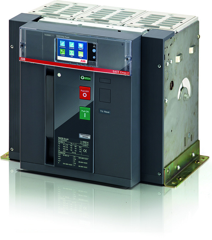 ABB Componenten Emax 2 Emax2 E4.2H touch lsi in=3200a vast met HR/VR aansluiting 3 polig