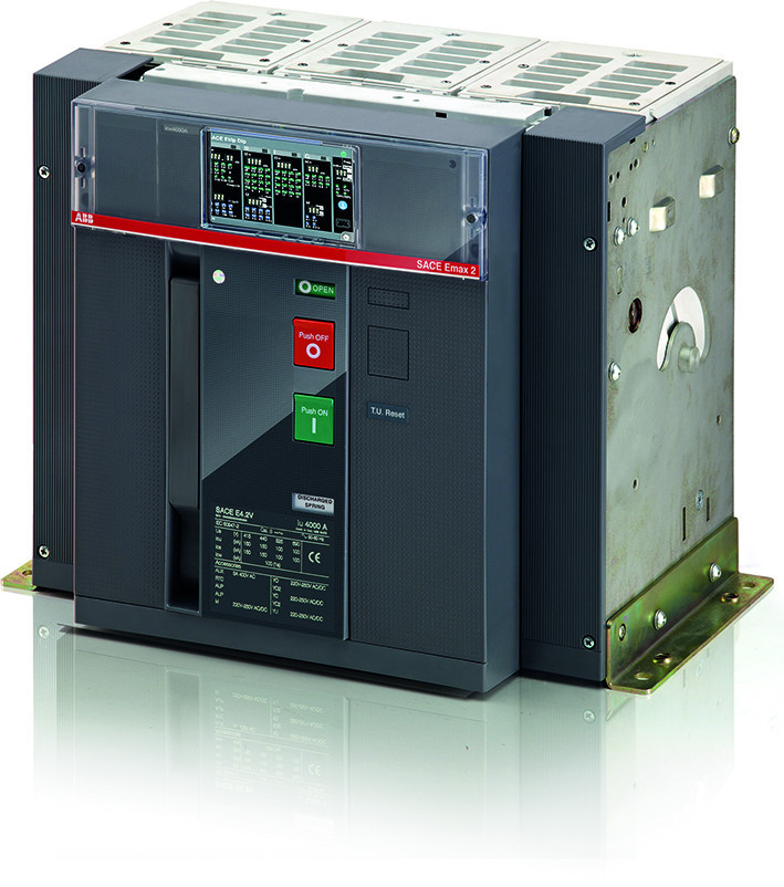 ABB Componenten Emax 2 Emax2 E4.2S dip lsi in=4000a vast met HR/VR aansluiting 3 polig