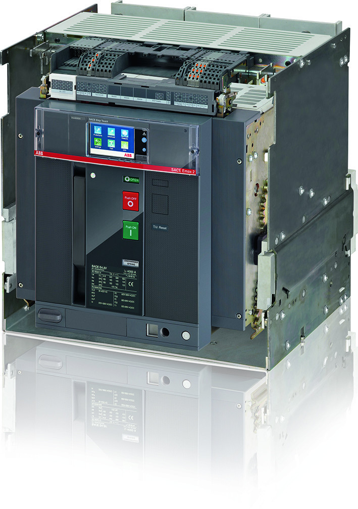 ABB Componenten Emax 2 Emax2 E4.2S touch lsi in=4000a uitrijdbare uitvoering 3 polig