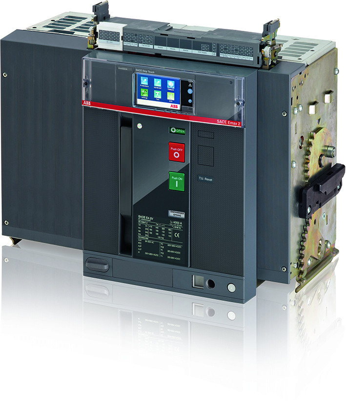 ABB Componenten Emax 2 Emax2 E4.2V touch lsi in=3200a uitrijdbare uitvoering 4 polig