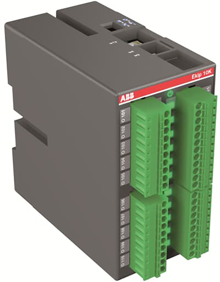 ABB Componenten Emax 2 Signalerings Module voor emax 2 10 ingangen/10 uitgangen, dinrail mont
