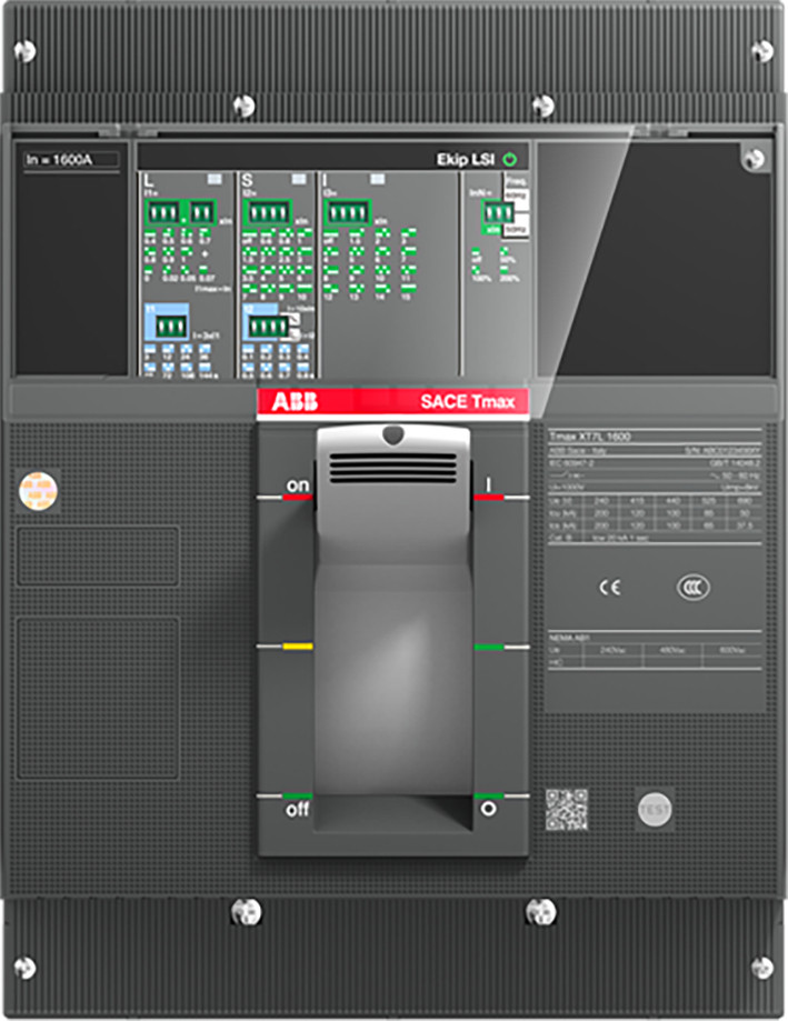 ABB Componenten Emax XT Inclusief Vermogensautomaat en accessoires 1sda100828r1 XT7S 1250 ekip