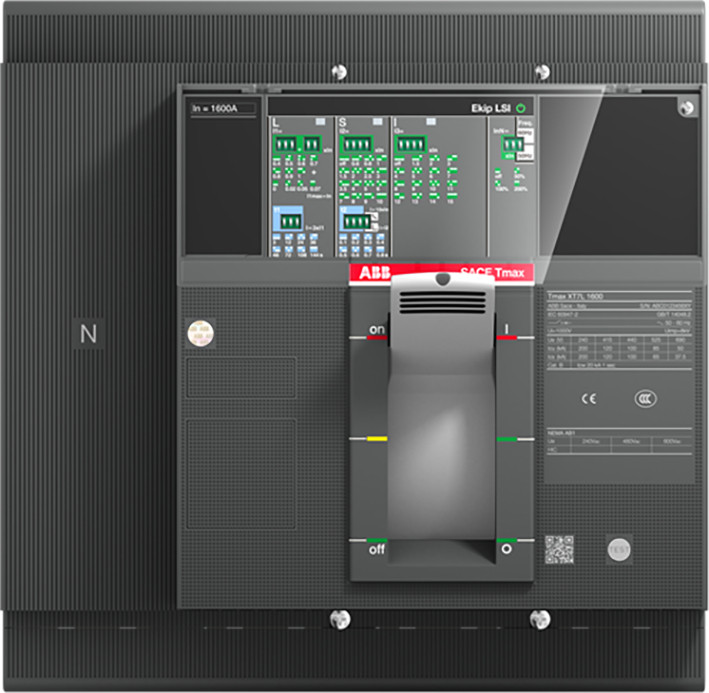 ABB Componenten Emax XT Inclusief Vermogensautomaat en accessoires 1sda101118r1 XT7S 800 ekip