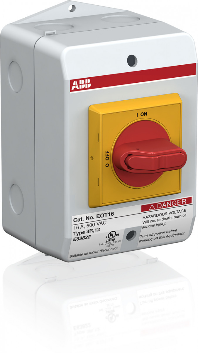 ABB Componenten Enclosed Switches Lastscheider In kast ul amperage 16a
