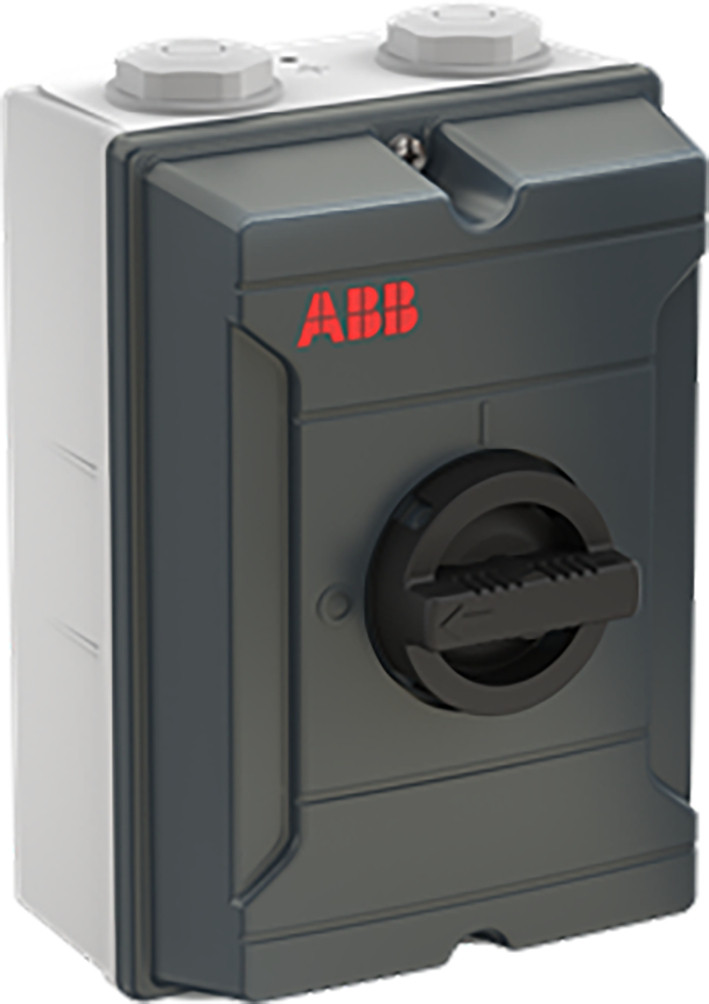 ABB Componenten Enclosed Switches Lbas3100gtpn Onderhoudsschakelaar aluminium, 100a, 3P, met hulpcontact