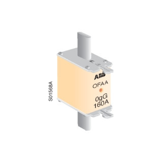 ABB Componenten FuseLine Meszekering Fuseline GG = 690V, din0 in = 25a PH = 3,5 W