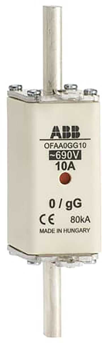 ABB Componenten FuseLine Meszekering Fuseline GG = 690V, din0 in = 35a PH = 3,5 W