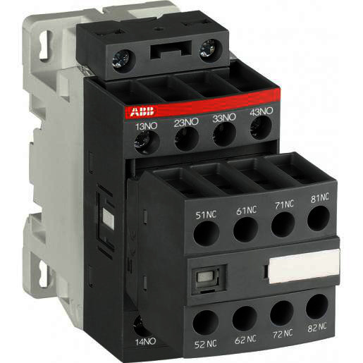 Abb Hulp magneetsch.8no+0nc spoel code 21 groot spanningsbereik
