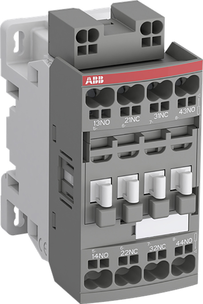 ABB Componenten Magneetschakelaar / NF Hulpmagneetschakelaar 3 no + 1 NC spoel 220-230 vac50 HZ /230-240vac60