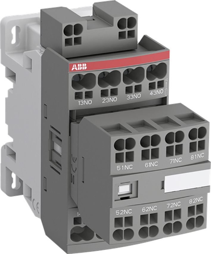 ABB Componenten Magneetschakelaar / NF Hulpmagneetschakelaar 8 no spoel 110 vac50hz /110-120 vac60hz