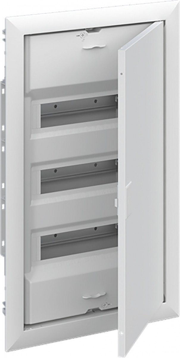 ABB Componenten UK600 Inbouwverdeler Met sierlijst en deur 36M, 3-rijen, ip30 , N/pe QT, ral