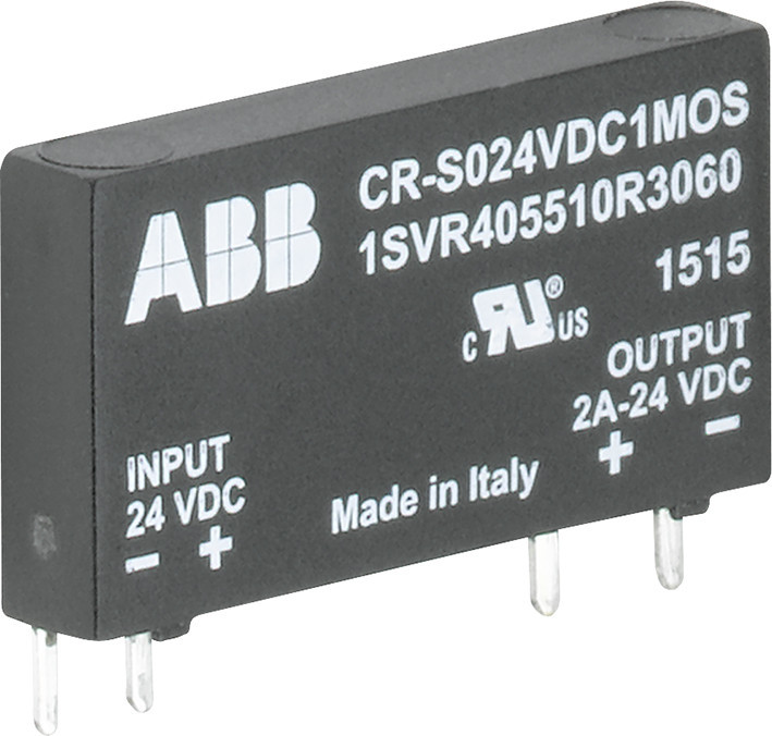 ABB Componenten Interface relais / CR-S Insteekbare Optocoupler input= 24 V DC, output= 2 A/24 V DC