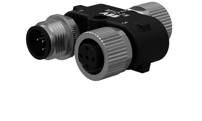 ABB Componenten Jokab M12-3H M12 Y-connector van adam ossd M12-8 met M12-8 cables