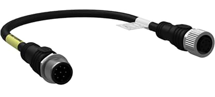 ABB Componenten Jokab Transfer Kabel 8 X 0.34 MM2 + afscherming, lengte= 0.2M orion1 base na