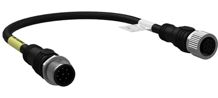 ABB Componenten Jokab Transfer Kabel 8 X 0.34 MM2 + afscherming, lengte= 0.2M orion3 base na