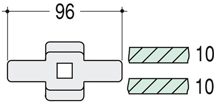 ABB Componenten APO Kontaktblok Rail-kabel (10)