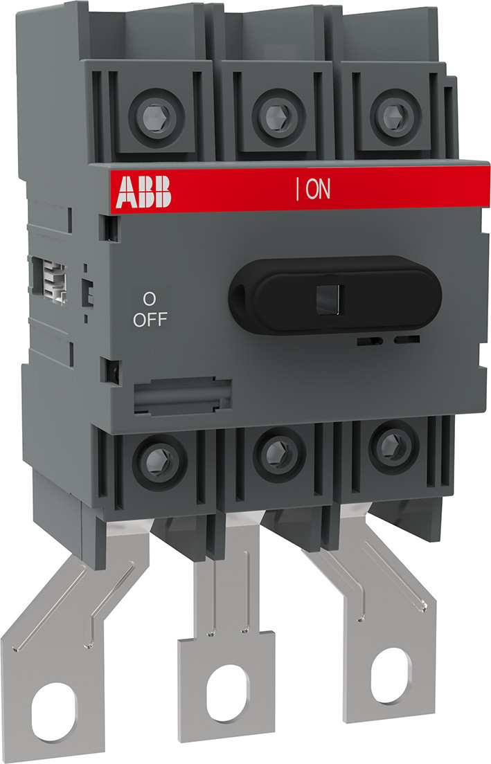 ABB Componenten OT Lastscheider 3P, 125 A bodem / din-rail montage met es aan de onderzij