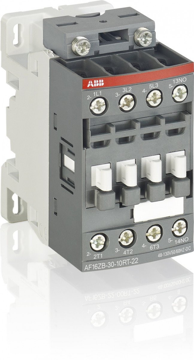 ABB Componenten Magneetschakelaar / AF ZB Magneetschakelaar 4KW 400V 3pol 1no spoelcode 12 groot spanningsbereik