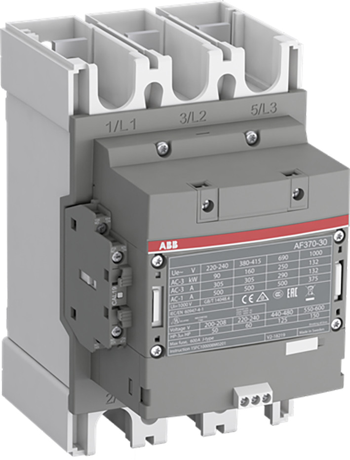 ABB Componenten Magneetschakelaar / AF Contactor Af370 af370 3P 1no+1ng-33