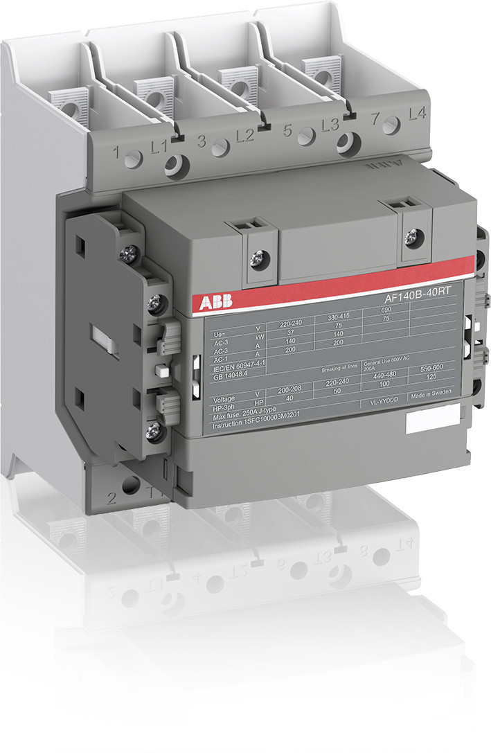 ABB Componenten Magneetschakelaar / AF Magneetsch. 75KW 400V 4P ringaansl. spoel code 12 groot spanningsberei
